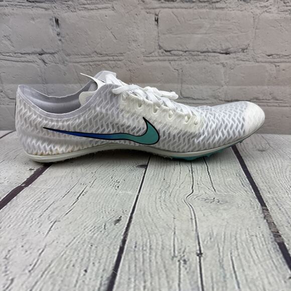 Size 9.5 Nike Zoom Mamba 5 Track Shoes White Ombre Cleats AJ1697-100 Men’s New - Picture 7 of 13